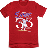 Nathaniel Lowe 5 Star Official MLBPA Tee